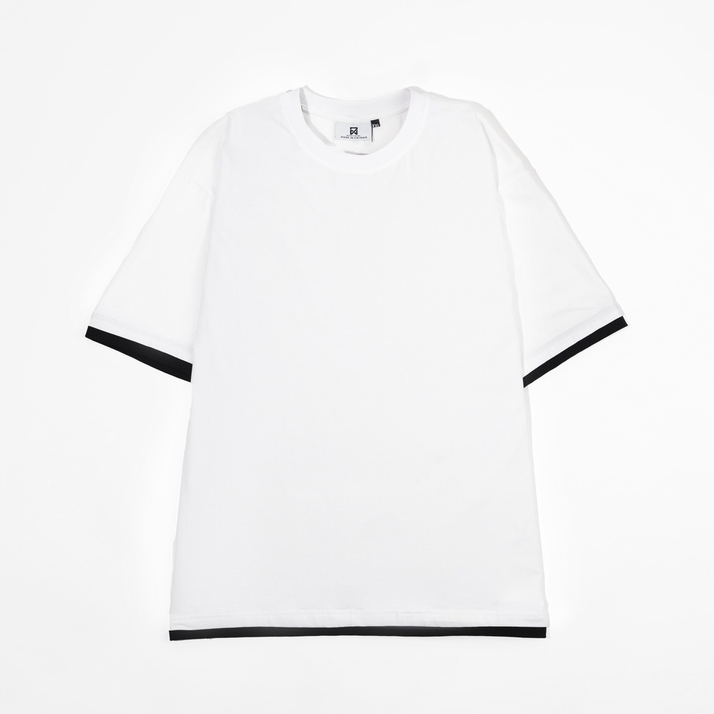 Áo thun trơn PHỐI GẤU N7 Basic Tee mùa hè Nam Nữ tay lỡ Oversize form rộng đường phố phong cách Hàn Quốc