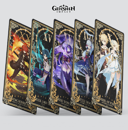 Bộ bài Tarot Genshin Impact 22 lá ẩn chính