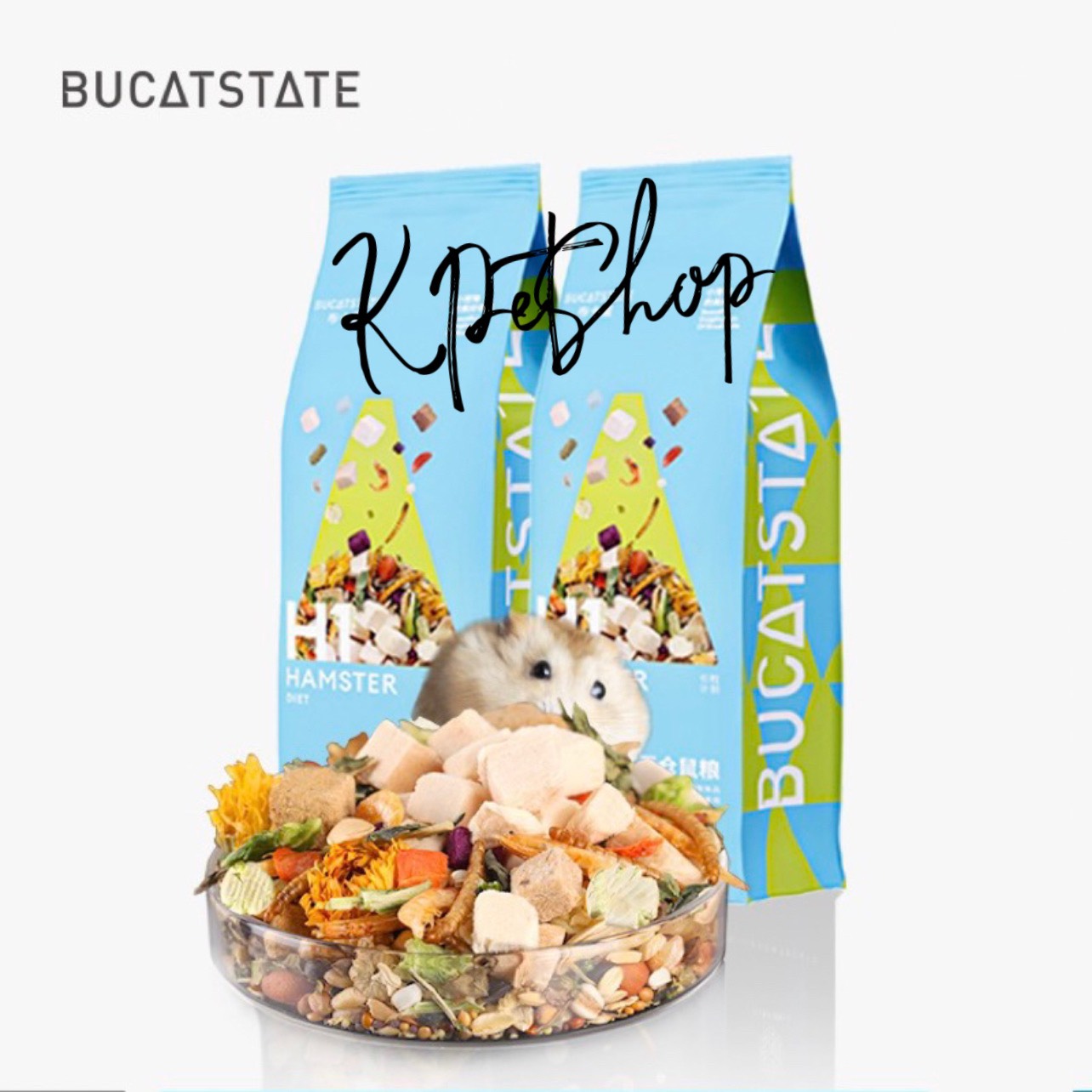 Thức ăn dinh dưỡng Bucatstate H1 cho hamster - Thức ăn hãng cho hamster - Thức ăn dinh dưỡng hamster