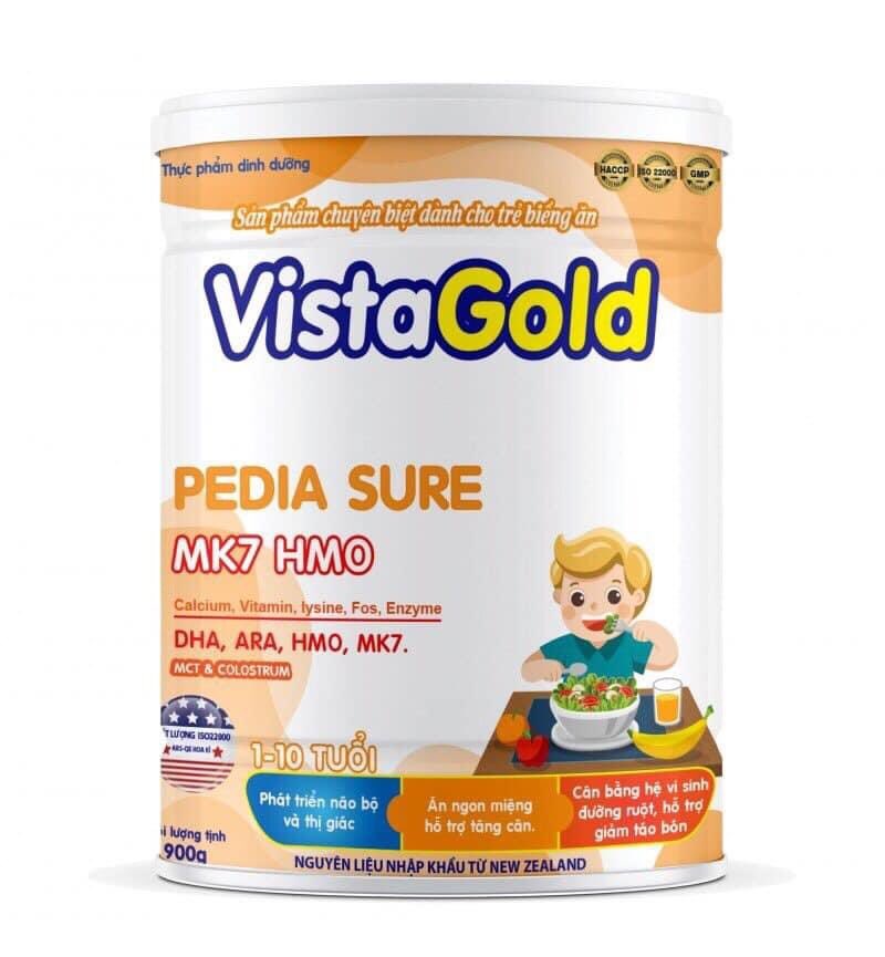 Sữa bột Vistagold PediaSure , chuyên biệt dành cho trẻ biếng ăn 900g