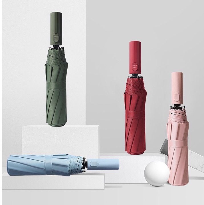 Ô dù đi mưa nắng tắt mở tự động 2 lớp chống tia UV cao cấp