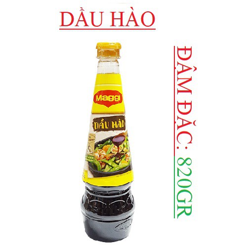 Dầu hào maggi chai 150g - 350g - 530g -820g