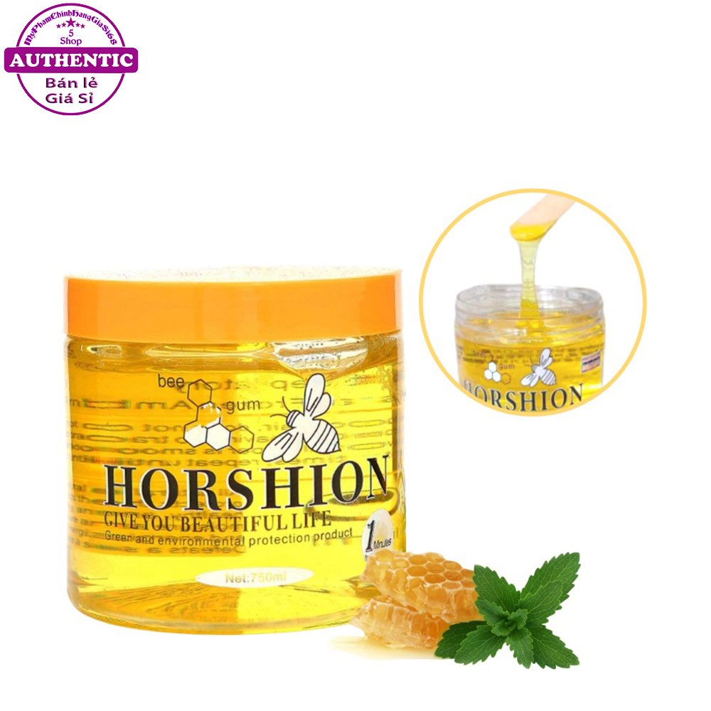 Sáp wax lông mật ong Horishion 750ml chính hãng