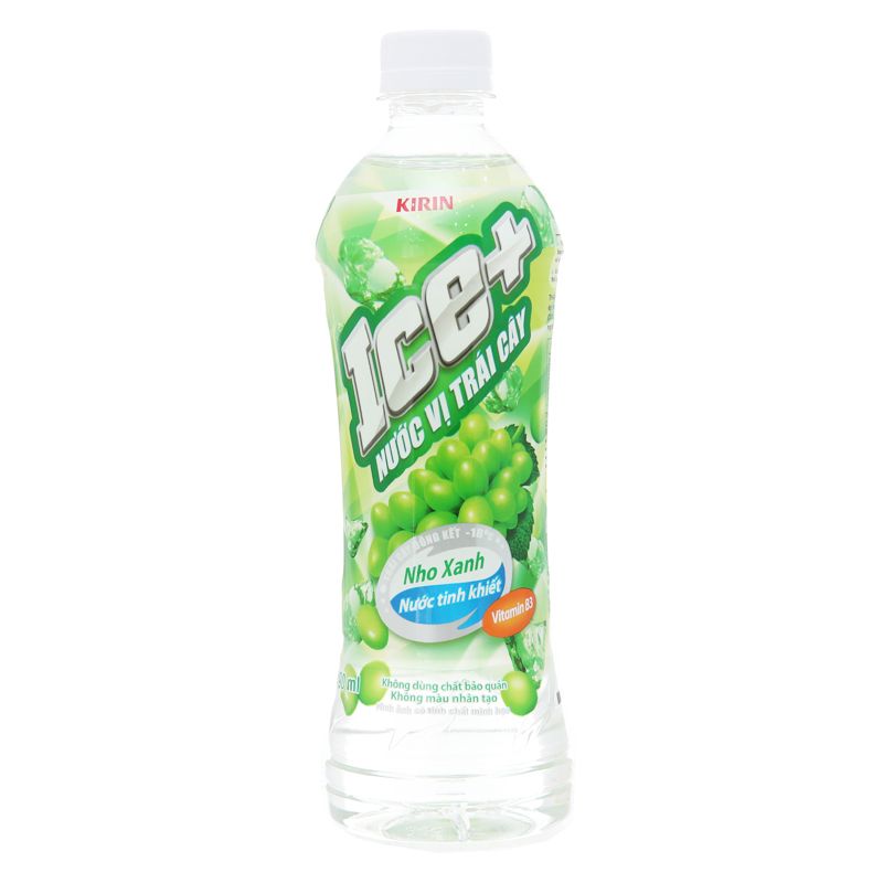 Nước trái cây ICE+ vị nho 490ml sản phẩm thơm ngon chất lượng có nguồn gốc xuất xứ rõ ràng an toàn cho người tiêu dùng