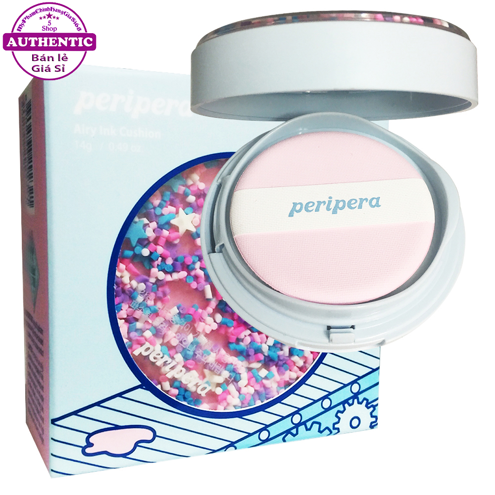 Phấn nước peripera airy ink cushion asmr collection