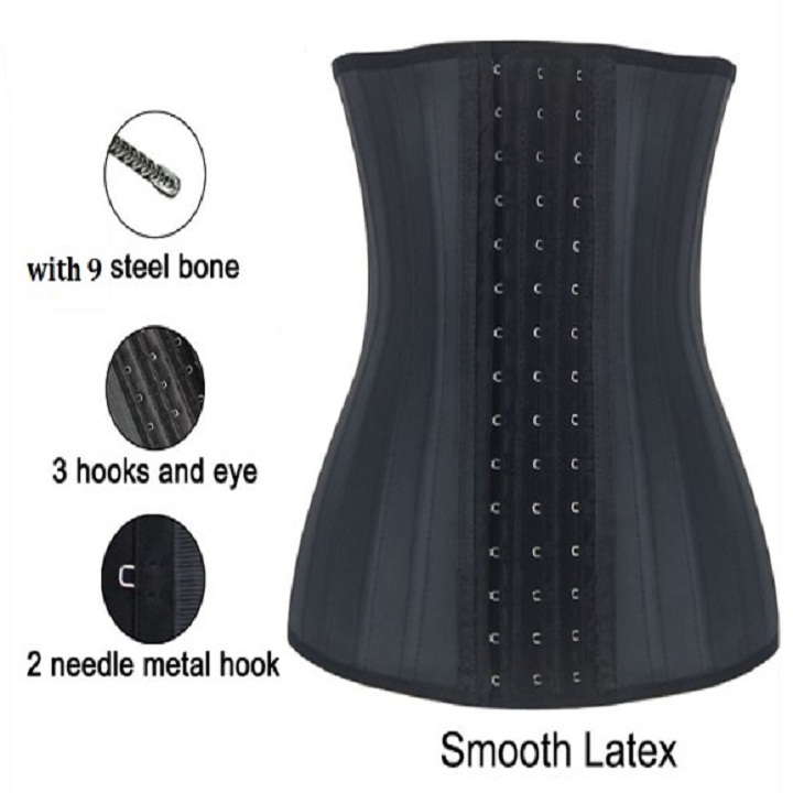 [HCM]Gen Nịt Bụng Đai Nịt Bụng Latex 25 Xương Khung Định Hình Eo Chính Hãng Cho Bạn Vòng Eo Cong Quyến Rũ Sexy.