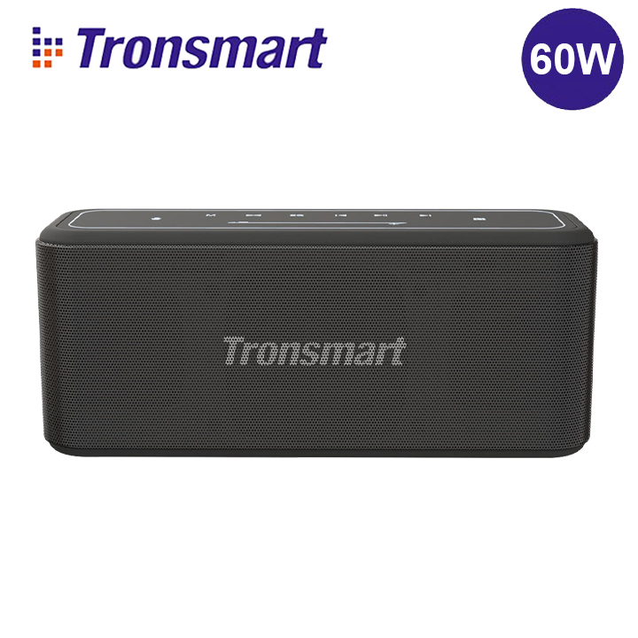 Loa Bluetooth Tronsmart Element Mega Pro Công suất 60W Loa di động Hỗ trợ TWS và NFC ghép đôi 2 loa Âm thanh nổi sống động kết hợp bass mạnh và sâu Có Mic đàm thoại Thời gian nghe nhạc lên tới 10h - BẢO HÀNH