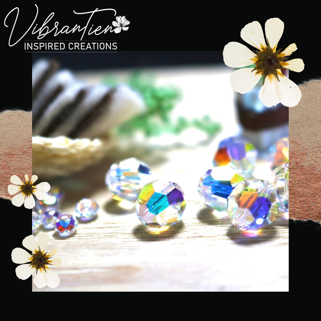 Pha lê Swarovski Áo Tròn giác lớn 8mm
