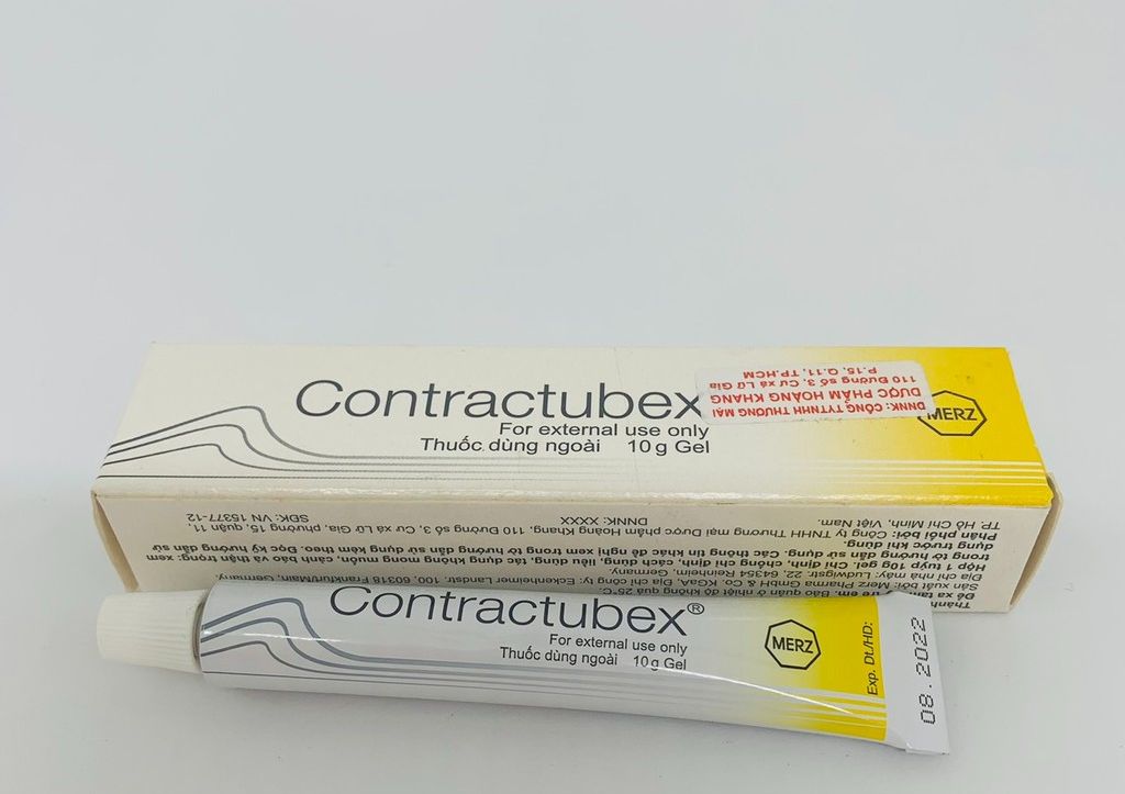 Gel bôi mờ sẹo Contractubex tuýp 10g