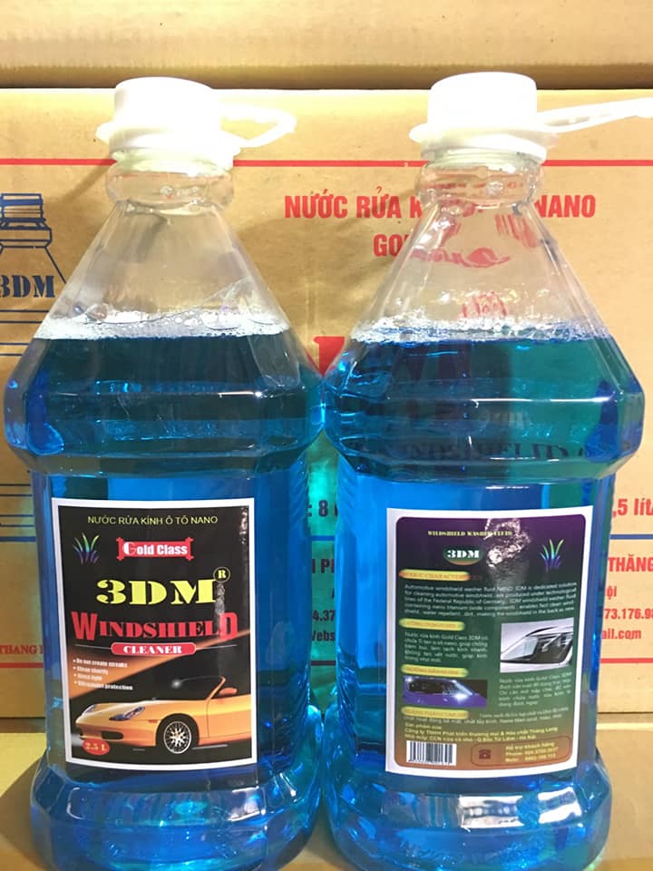 Nước rửa kính ô tô NANO Goldclass 3DM