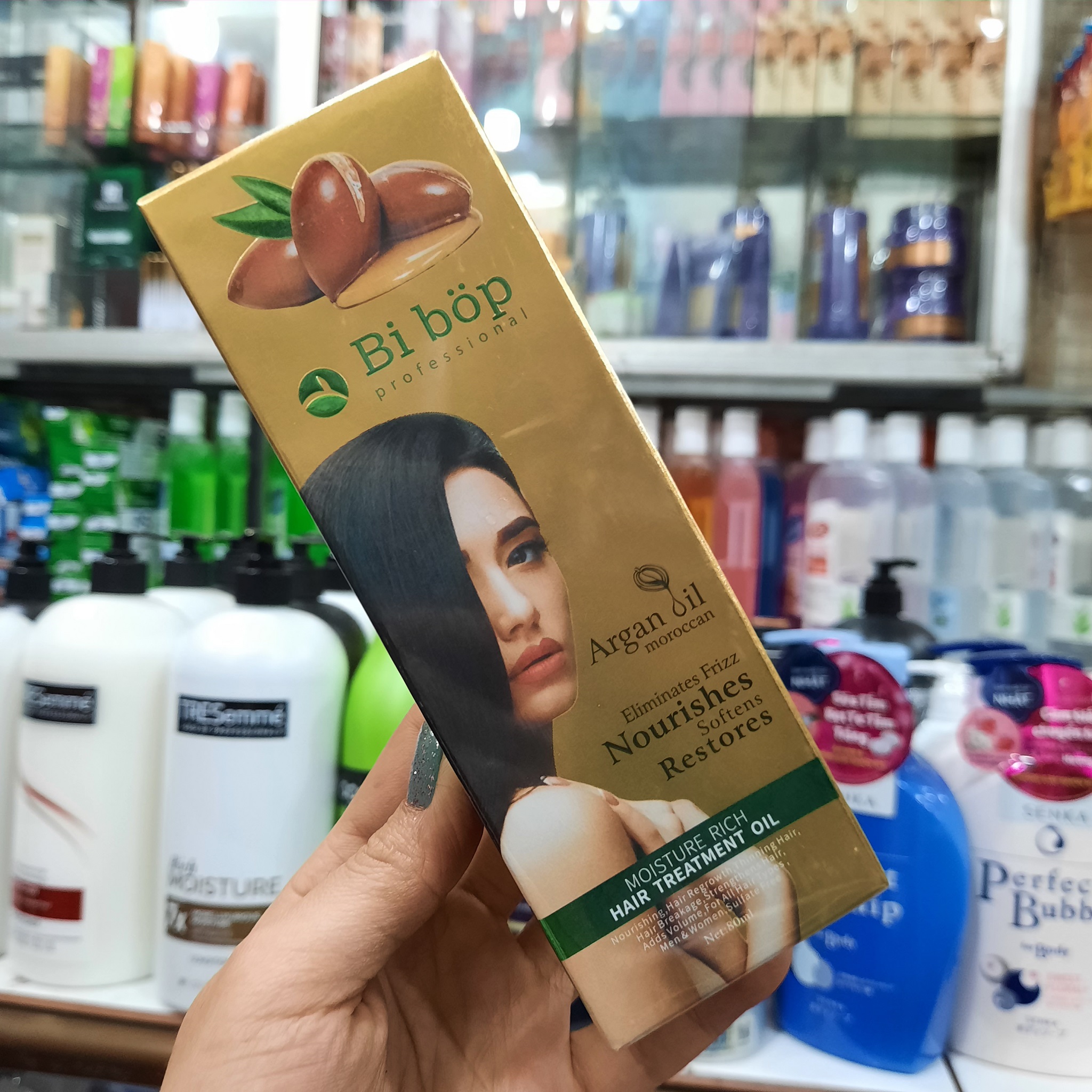Tinh dầu dưỡng tóc bibop 80ml cam kết chính hãng