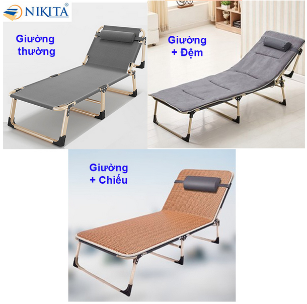 Giường gấp gọn văn phòng nikita nkt-tt05 - hàng chính hãng