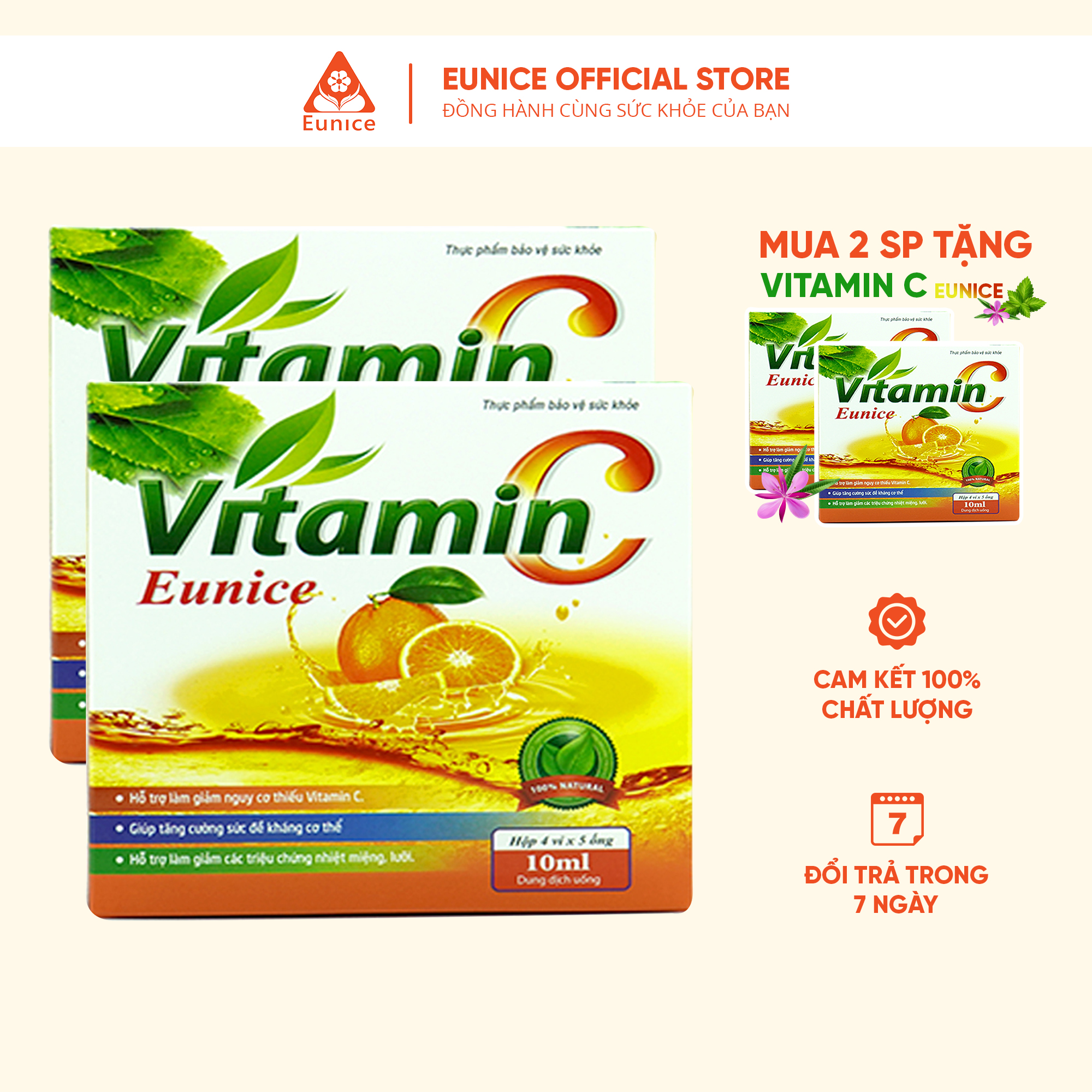 Thực Phẩm Chức năng Vitamin C Sản Xuất Từ Tự Nhiên