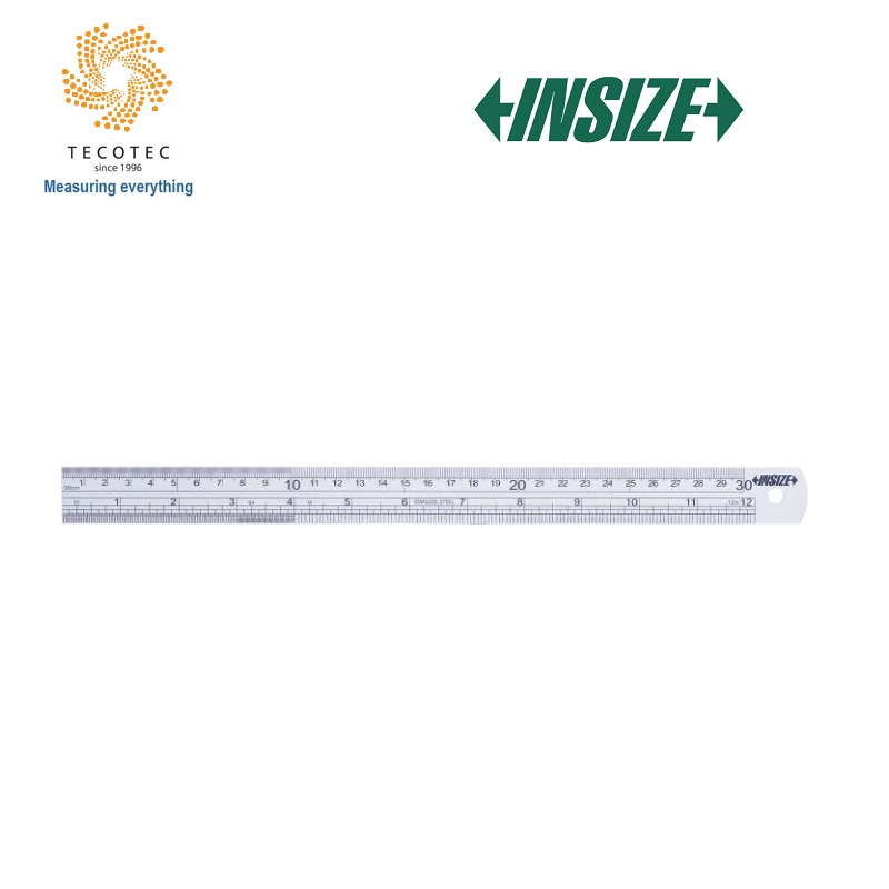 Thước lá thẳng, model: 7110-500, hãng sản xuất insize