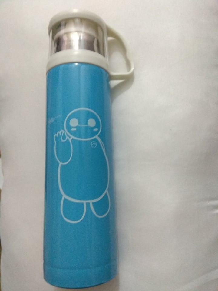 Bình giữ nhiệt inox 500ml cao cấp - Bình giữ nhiệt 500ml baymax ngộ nghĩnh