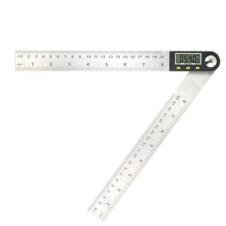 Thước đo góc,đo độ điện tử dài 200mm đo 360 độ