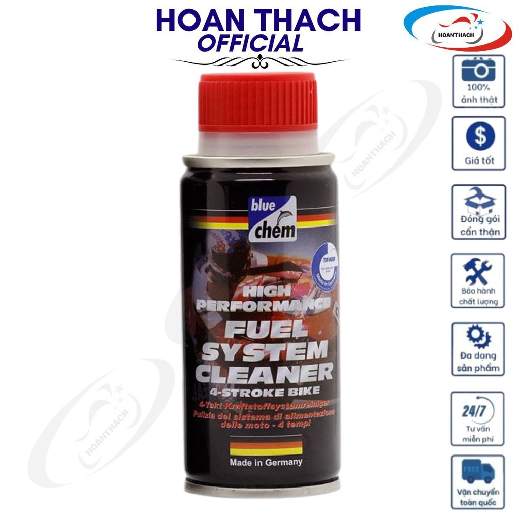 Dung Dịch Vệ Sinh Buồng Đốt Kim Phun,Hệ Thống Nhiên Liệu Bluechem Fuel System Cleaner 50Ml HOANTHACH SP017531
