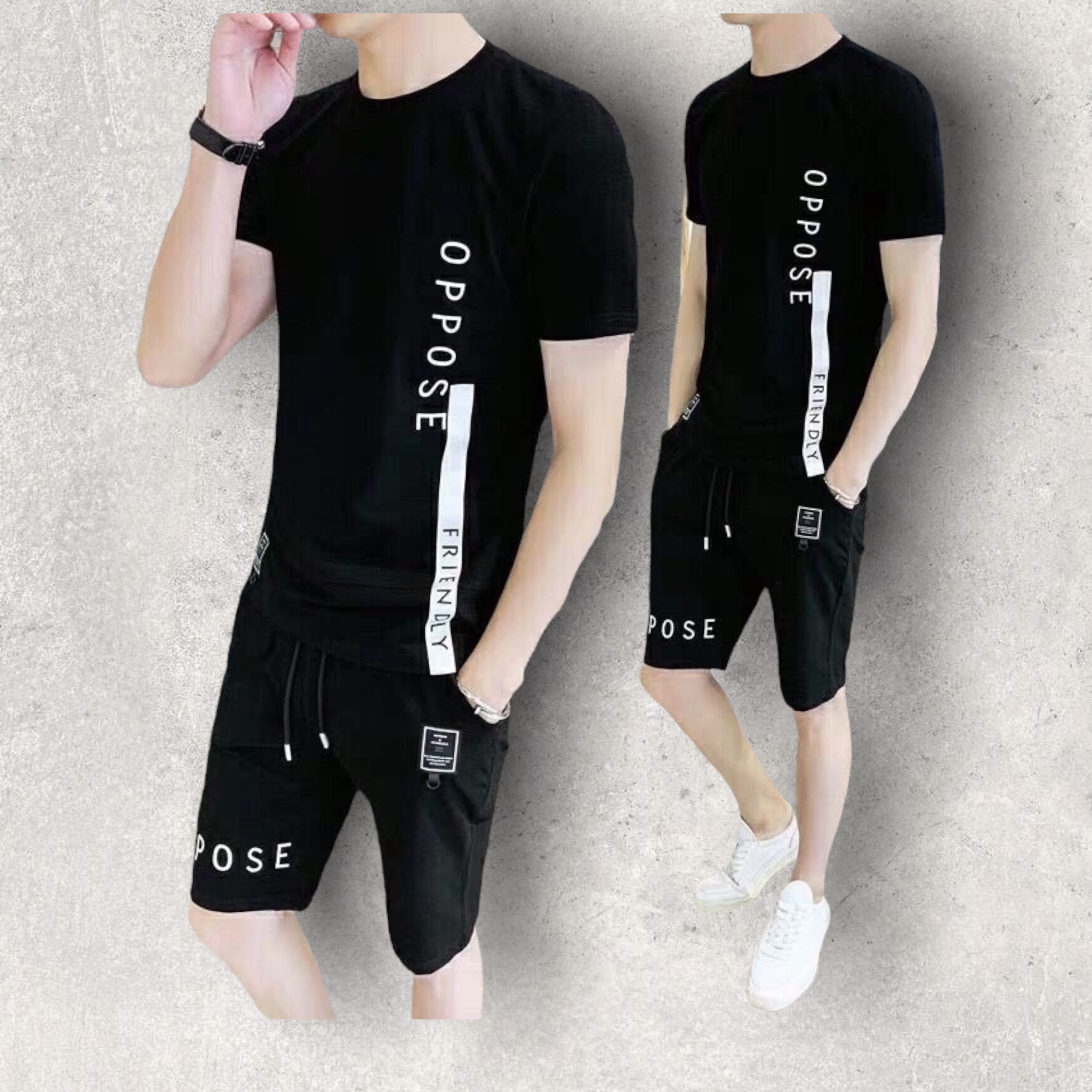 [Tặng Vòng Tay Dễ Thương]Đồ bộ thể thao nam  set bộ thể thao tập gym mang ở nhà hay đi chơi đều đẹp  đồ bộ nam trẻ trung năng động mẫu mới