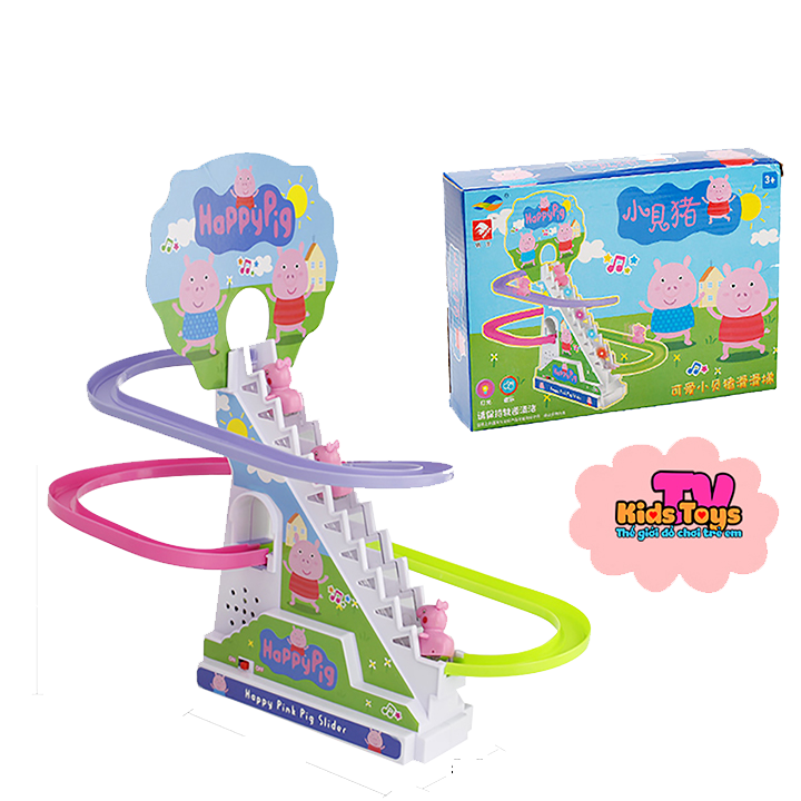 ĐỒ CHƠI PEPPA PIG LEO THANG ÂM THANH VUI NHỘN CHO BÉ