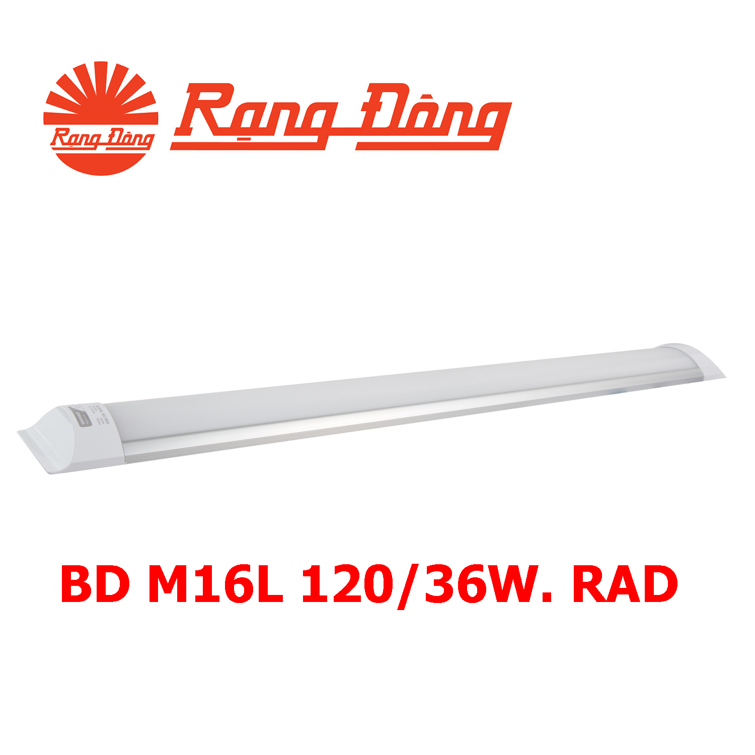 Bóng đèn led tuýp bán nguyệt 1.2/36W cảm biến Rạng Đông mã M16L