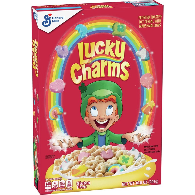 Ngũ cốc ăn sáng Lucky Charms 297gr Nhập Khẩu Mỹ