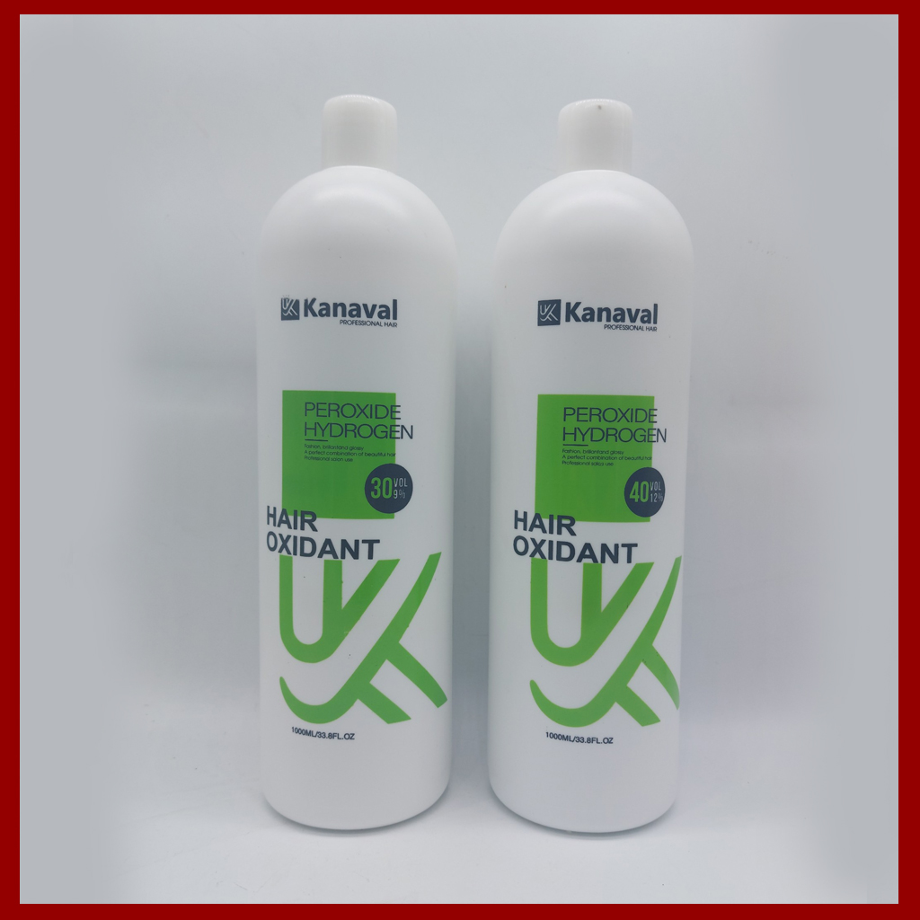 Oxy trợ nhuộm, oxy nhuộm tóc Kanaval Professional bạc hà mát da đầu giảm xót 1000ml chính hãng, Oxy trợ nhuộm kanaval ang trong chương trình khuyến mãi tết  hàng chính hãng - Hair Cosmetics 909