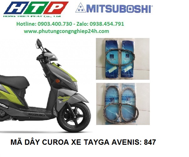 Avenis mã dây curoa Mitsuboshi 847