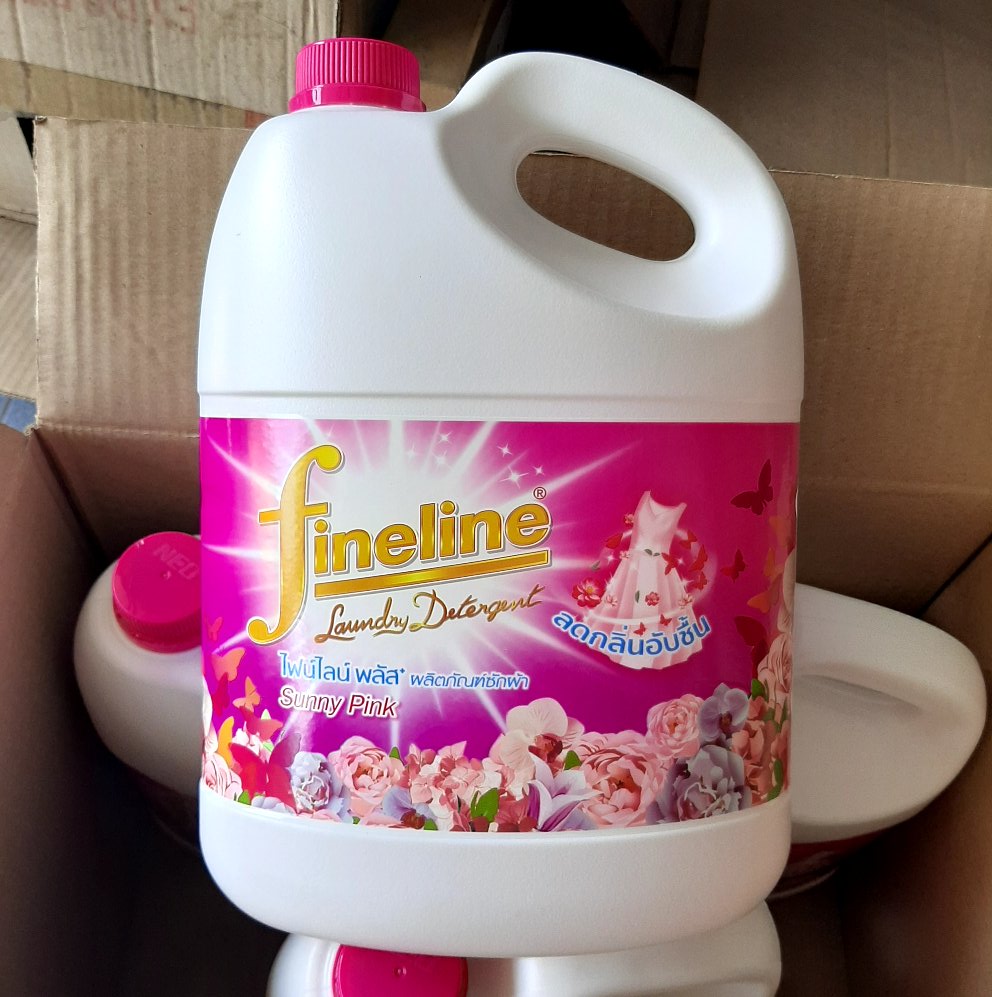 Nước giặt Fineline Thái lan - hồng plus 3L
