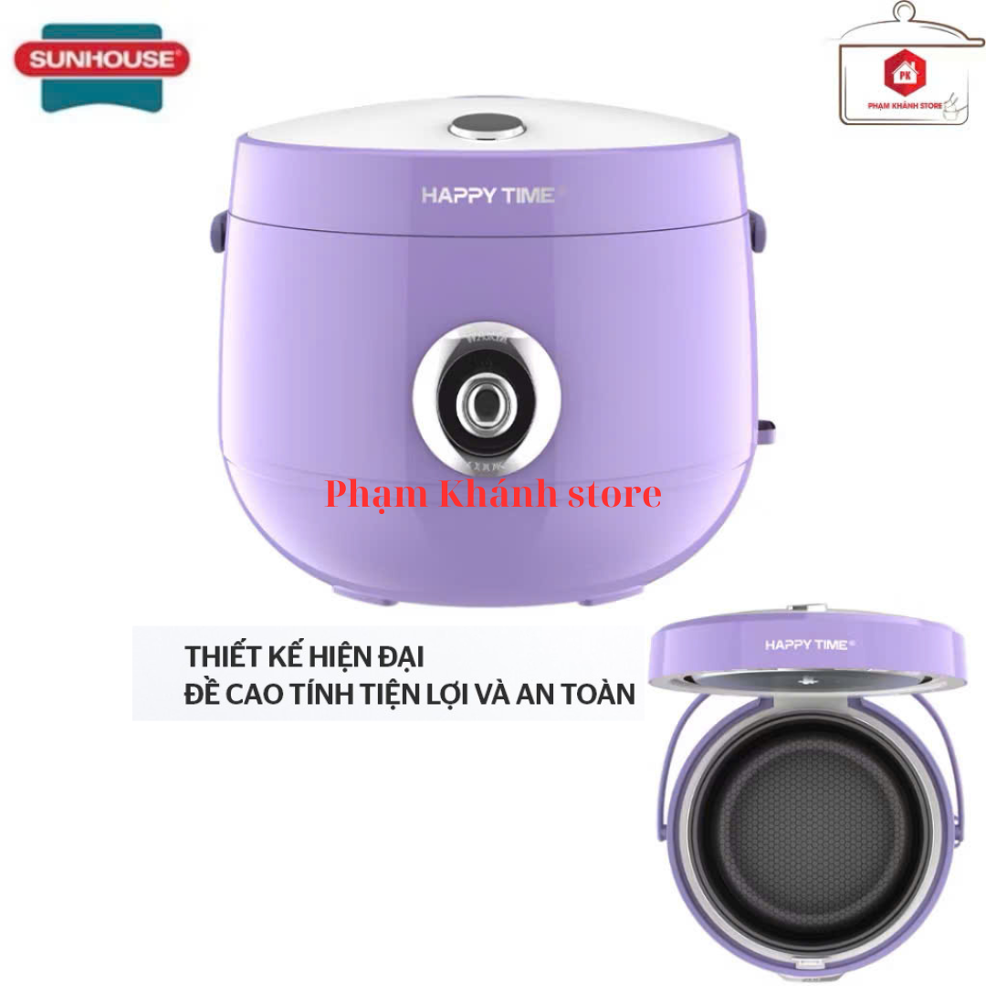 Nồi cơm điện happy time sunhouse hàng chính hãng