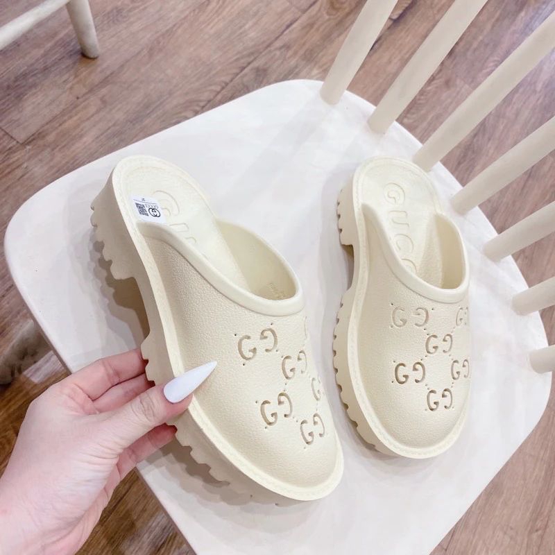 Giày Dép sục nữ cao su xốp - Dép sục nữ đế xuồng cao 3cm hàng đẹp chất nhẹ êm chân