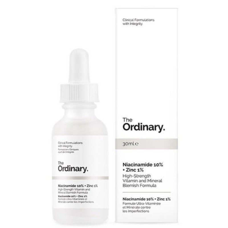 Serum THE ORDINARY Niacinamide 10% + ZIN C 1%