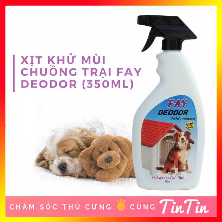 KHỬ MÙI CHUỒNG TRẠI FAY DEODOR 350 ml