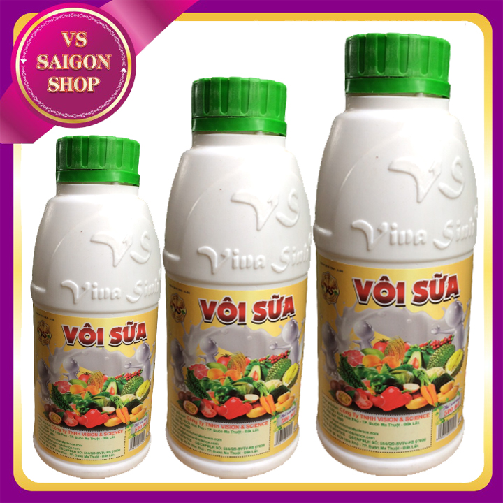 [ CHAI 500ML ] VÔI SỮA: Làm Khô Vết Bệnh, Ổn Định PH Đất Cây Trồng