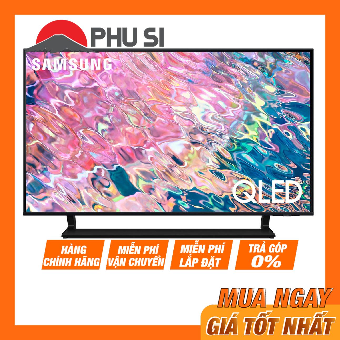 ✅Smart Tivi QLED Samsung 4K 50 inch QA50Q60BAKXXV
