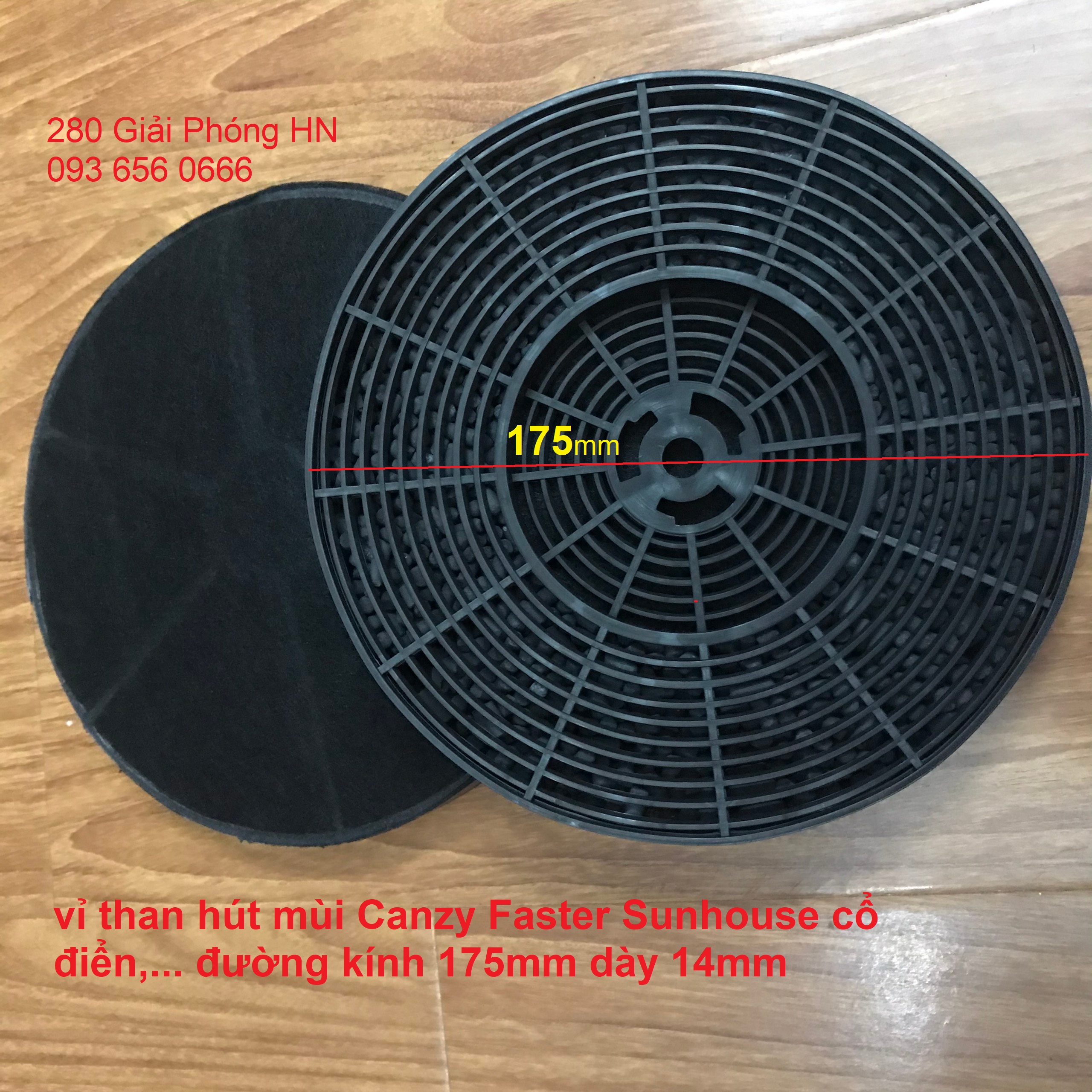 [Voucher 50K| 25.06 29.06] Vỉ than, phụ kiện máy hút mùi Canzy