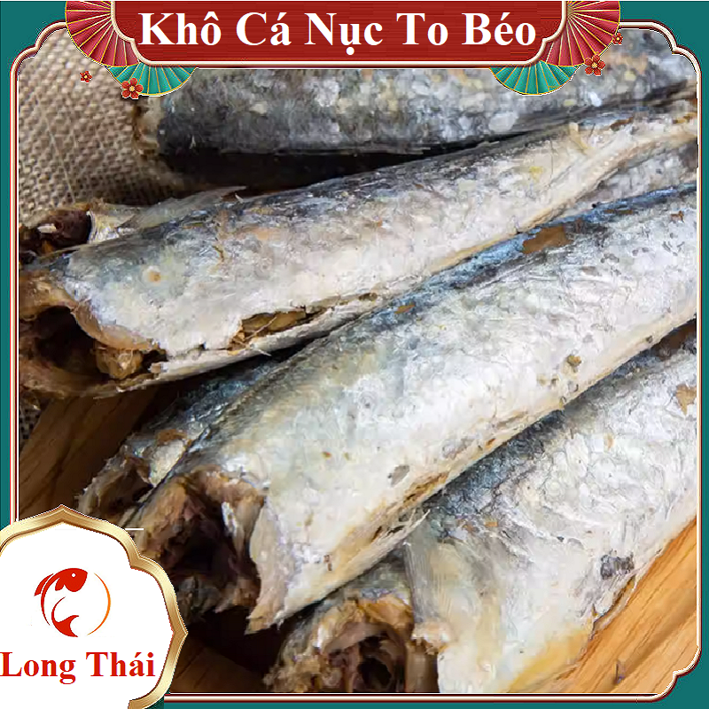 KHÔ CÁ NỤC KHÔNG ĐẦU BÉO NGON Ú NỤ, KHÔNG TẨM ƯỚP GIA VỊ 500GR - Long Thái