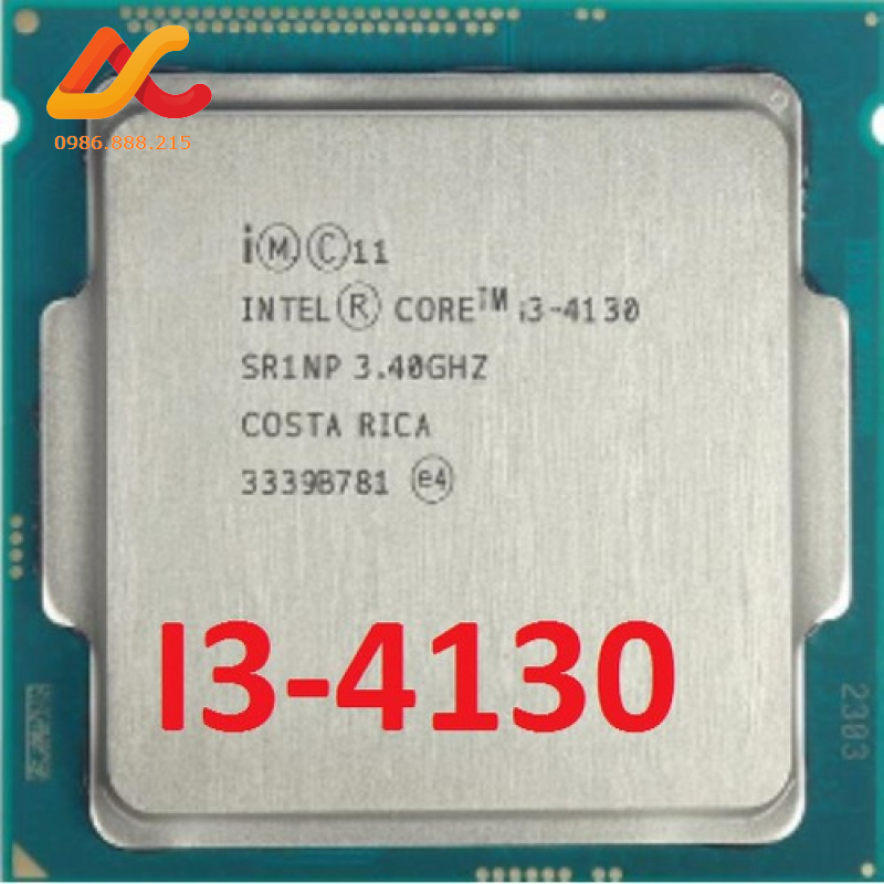 Bộ xử lý CPU Intel® Core™ i3-4130 - Tặng keo tản nhiệt CPU , Bảo hành 06 tháng