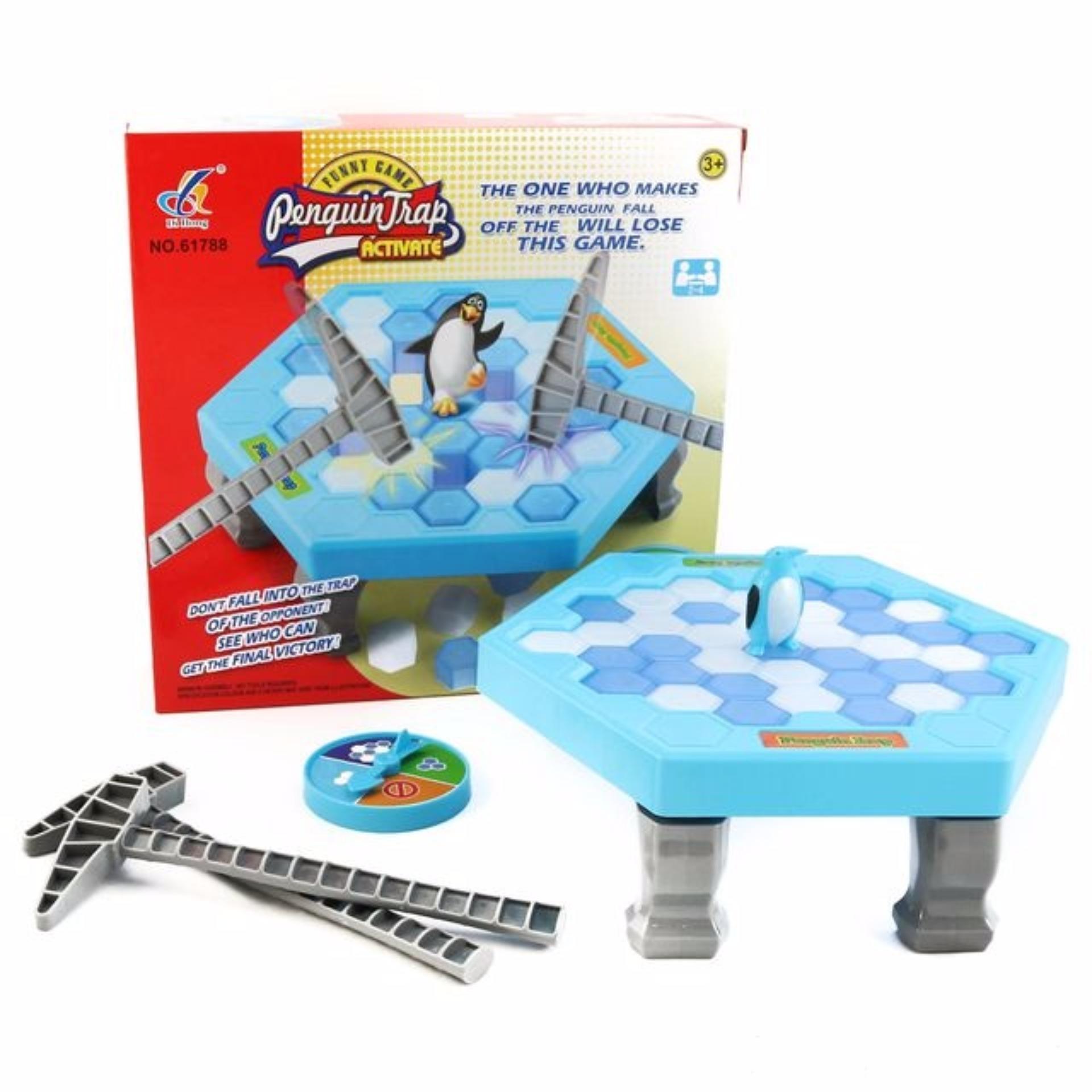 [HCM]Bộ Trò Chơi Đập Băng Giải Cứu Chim Cánh Cụt Vui Nhộn Trò Chơi Phá Băng Giải Cứu Chim Cánh Cụt Penguin Trapan toàn vui nhộn cho trẻ em gia đình. lỗi 1 đổi 1.