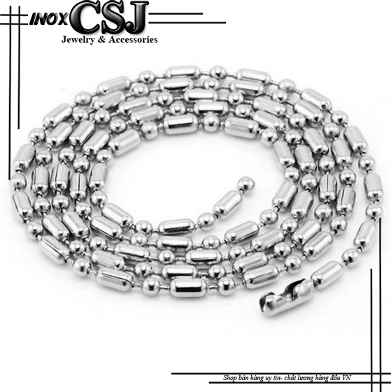 DÂY CHUYỀN TRÚC BI INOX ĐẸP GIÁ RẺ TẠI DÂY CHUYỀN GIÁ RẺ KHÔNG LO VỀ CHÁT LƯỢNG DN092