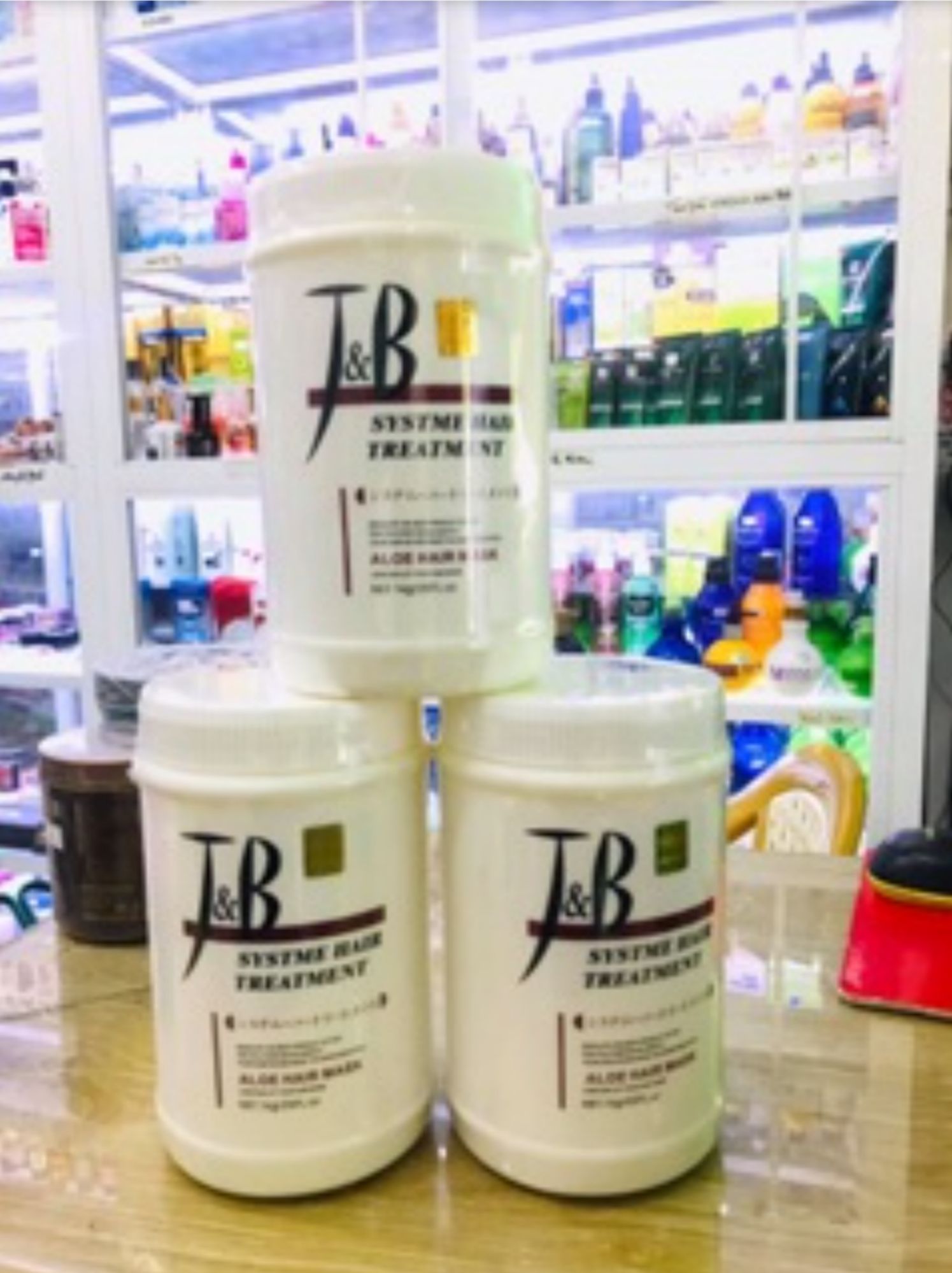 Dầu hấp ủ tóc j&b vitamin e