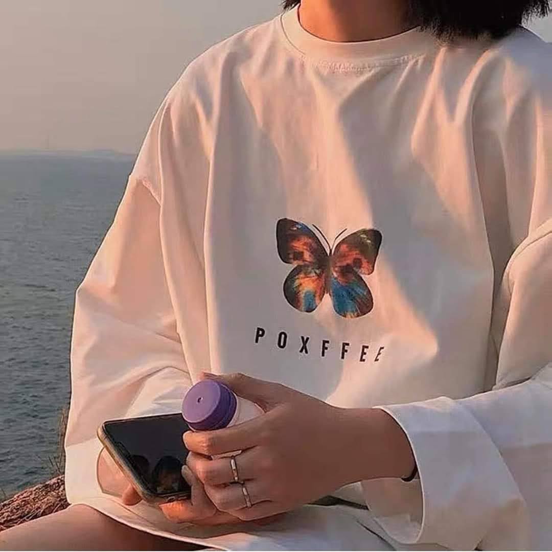 Áo Sweater in bướm siêu đẹp dễ thương 10 Hình thật 100%