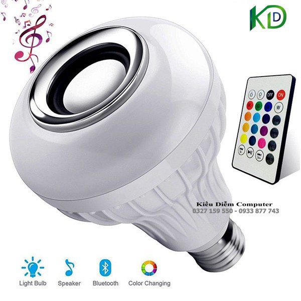 Bóng đèn kiêm loa phát nhạc bluetooth