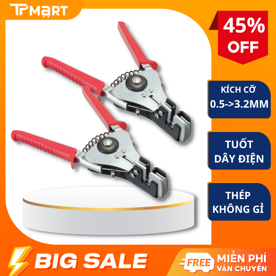 Kìm tuốt dây điện đa năng, Kìm tuốt dây điện tự động, Kềm tuốt dây điện