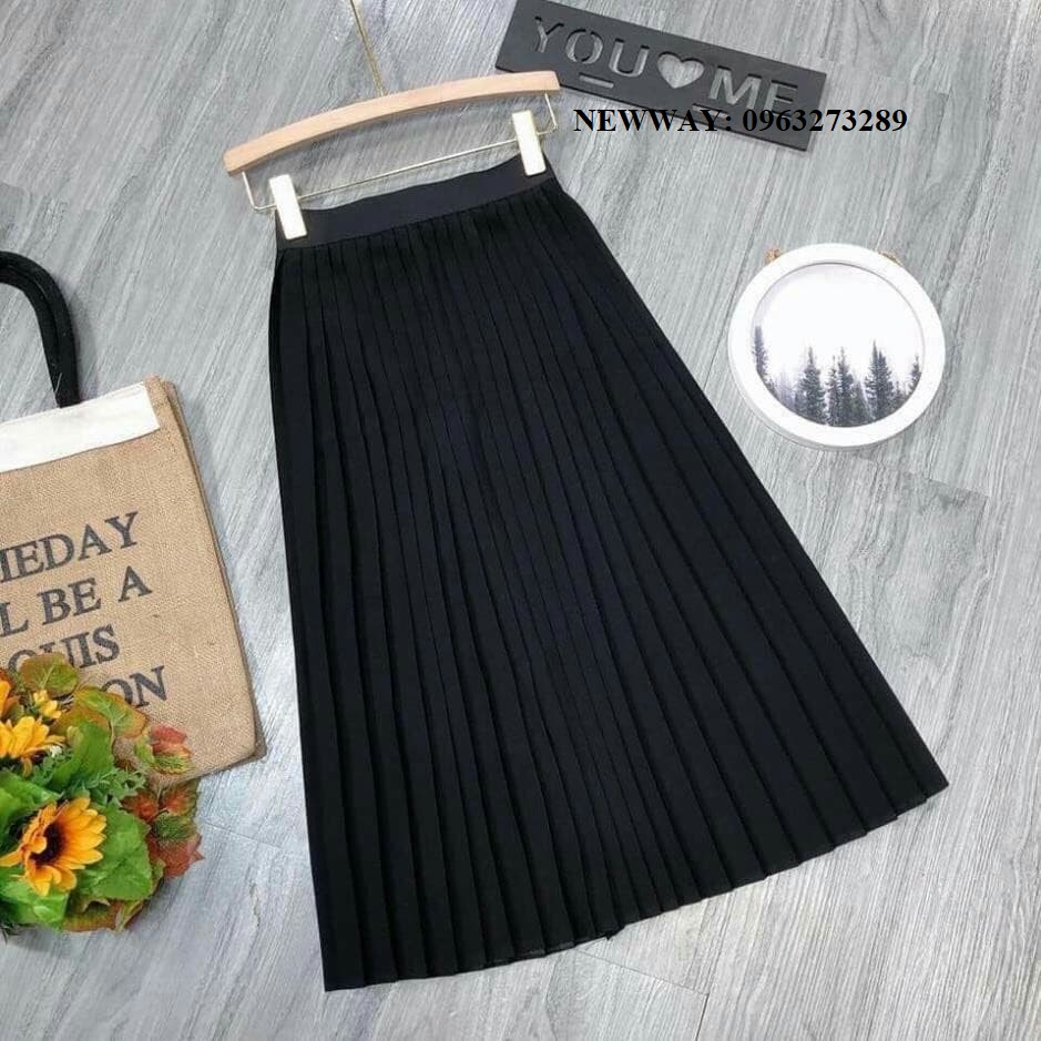 Chân váy xếp ly dáng dài quốc dân, hàng mới bao đẹp