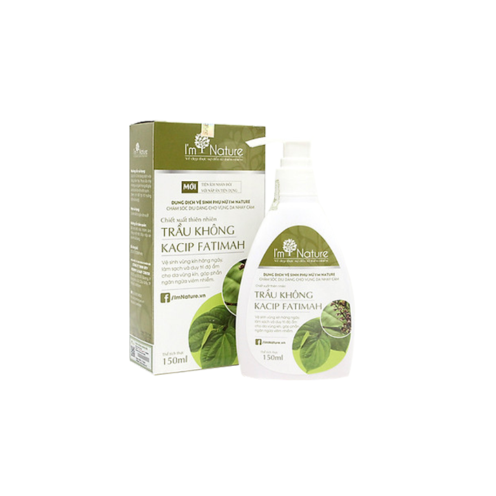 Dung dịch vệ sinh phụ nữ trầu không i’m nature 150ml