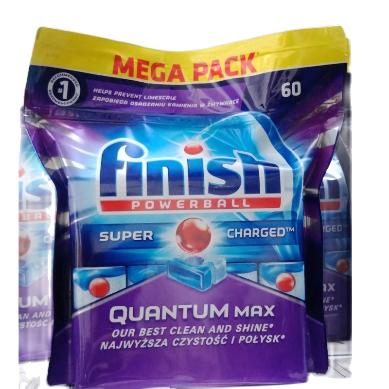 Viên rửa chén Finish powerball Quantum - gói 120 viên