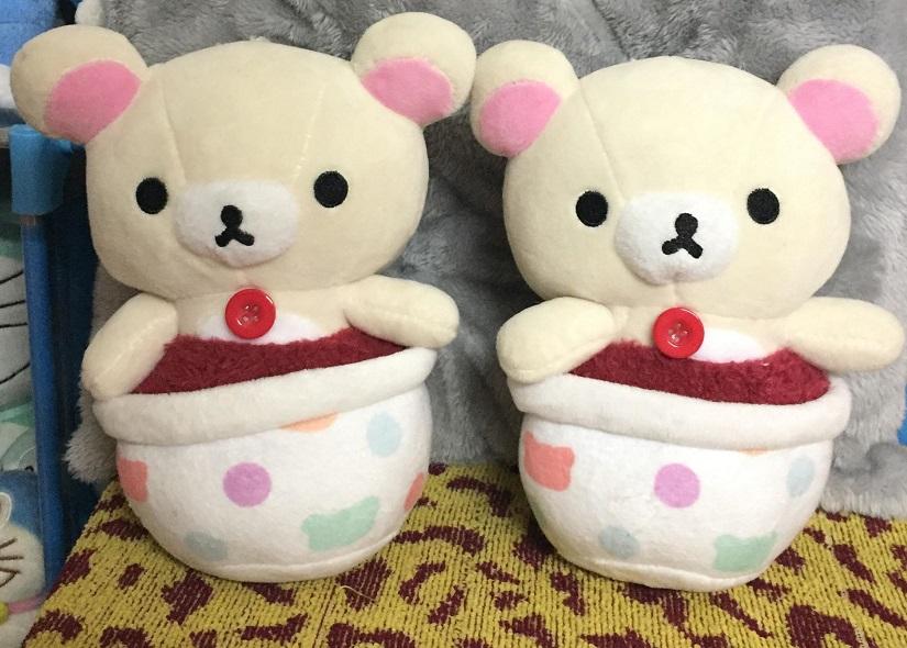 [HCM]Gấu bông Rilakkuma trong cốc dễ thương