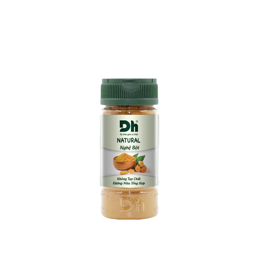 Natural Nghệ Bột hũ 40gr, thương hiệu dh Foods