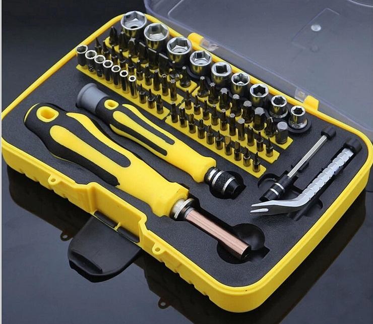 BỘ TUA VÍT ĐA NĂNG 70 IN 1, BỘ VÍT THÁO MỞ ĐIỆN THOẠI, LAPTOP, ĐỒNG HỒ
