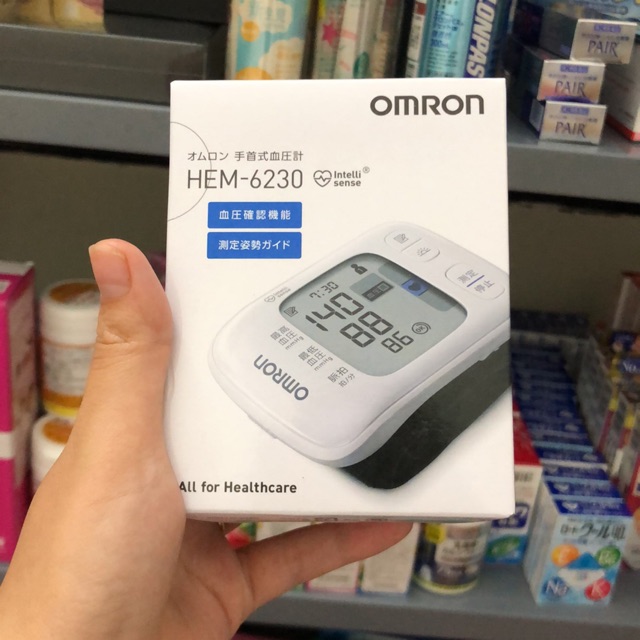Máy đo huyết áp omron hem - 6230 đo cổ tay nhật bản nội địa